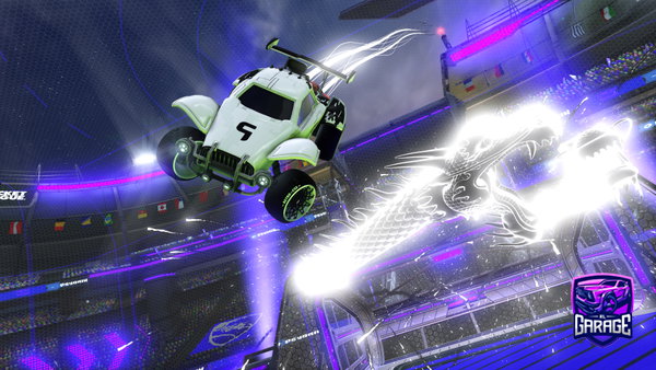 A Rocket League car design from Papa_dragon69420