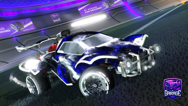 A Rocket League car design from iTzNiggi
