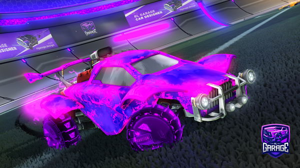 A Rocket League car design from J_Money25