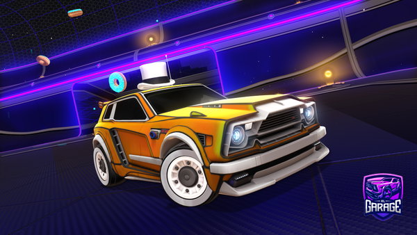 A Rocket League car design from Hardyc