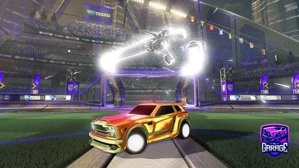 A Rocket League car design from Kxzuii