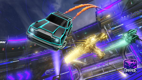 A Rocket League car design from Walot