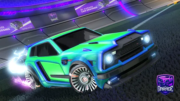 A Rocket League car design from Navthe1st