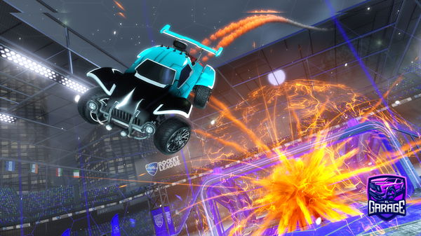 A Rocket League car design from Razorblade25