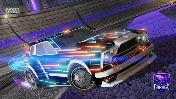 A Rocket League car design from RiceTaco_