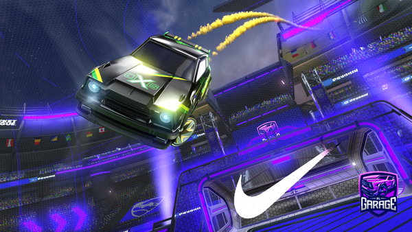 A Rocket League car design from yassin023