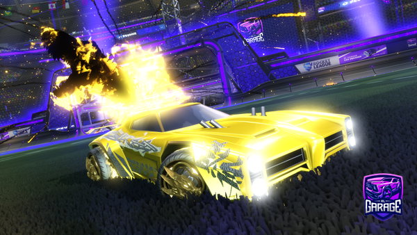 A Rocket League car design from ALLTY