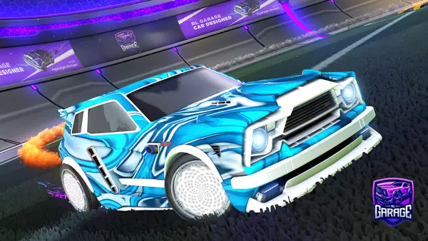 A Rocket League car design from nMindless