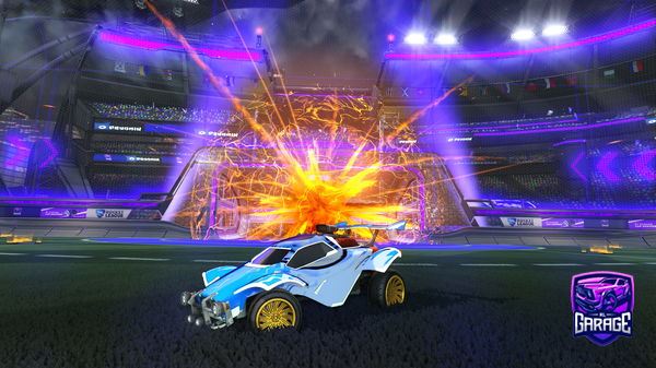 A Rocket League car design from Billymcg1608