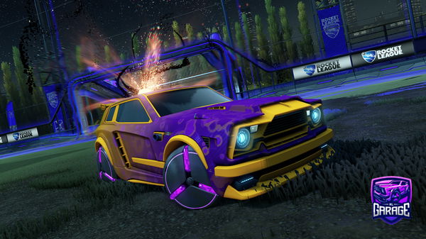 A Rocket League car design from tonytarabella