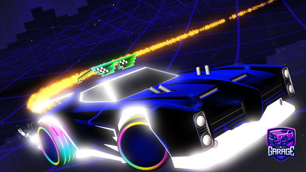 A Rocket League car design from 4DIEGO4