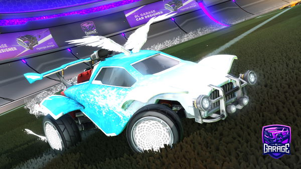 A Rocket League car design from DG_Falcon