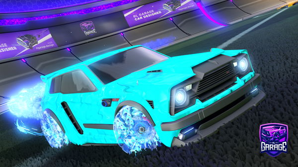 A Rocket League car design from Reaperhood