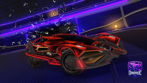 A Rocket League car design from mzbalistic