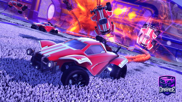 A Rocket League car design from moistj