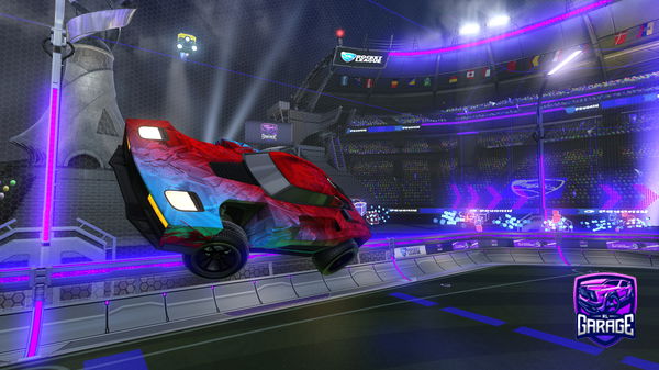 A Rocket League car design from XB0X