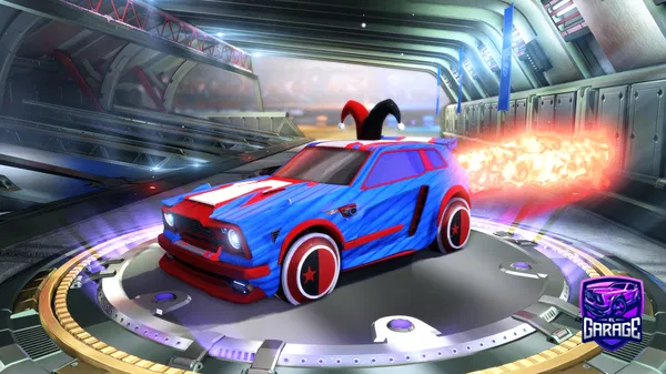 A Rocket League car design from Binaryman4231