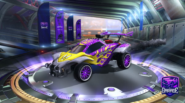 A Rocket League car design from kt_viktor