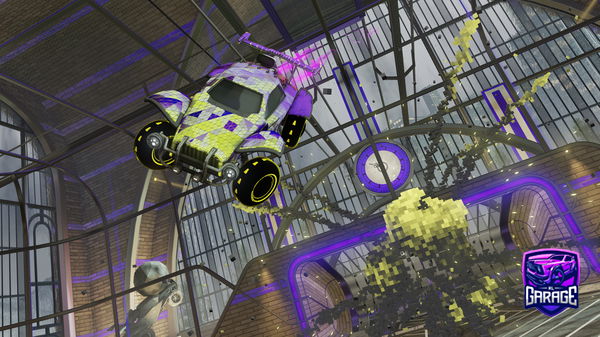 A Rocket League car design from MrPyps