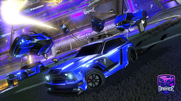 A Rocket League car design from AimZonYouTube