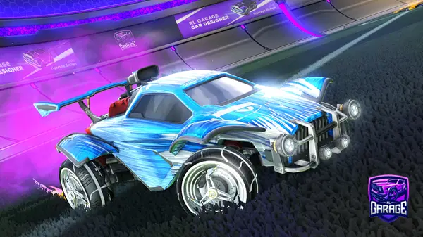 A Rocket League car design from Shooteo2313