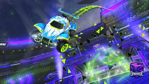 A Rocket League car design from SHRIMPSITTA42