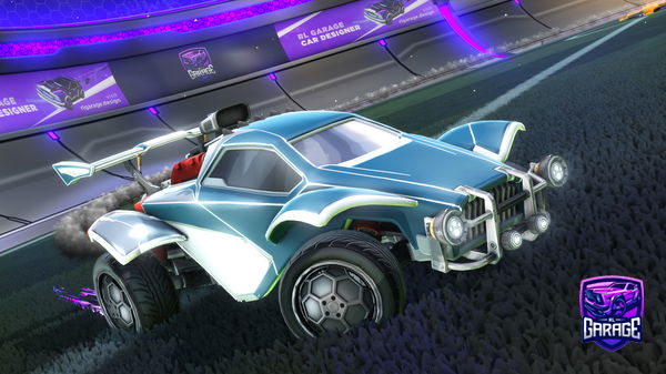 A Rocket League car design from br3cci144
