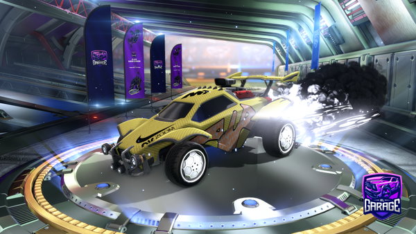 A Rocket League car design from SUSLebuchen
