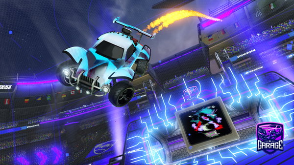 A Rocket League car design from Tub617