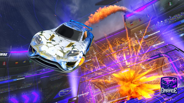 A Rocket League car design from Direwolf21