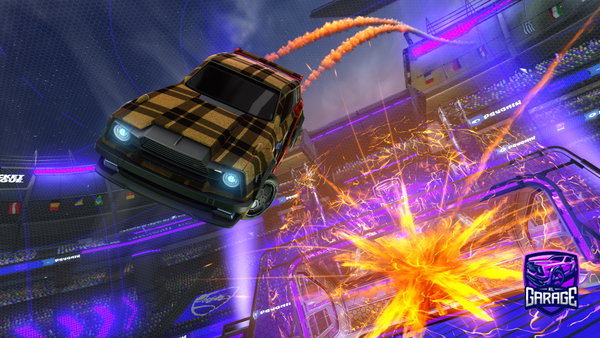 A Rocket League car design from THE_real_Beird