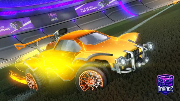 A Rocket League car design from Beiqles