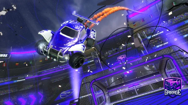 A Rocket League car design from Id-Paduamania