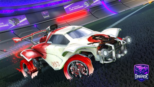 A Rocket League car design from Waffle_Guy