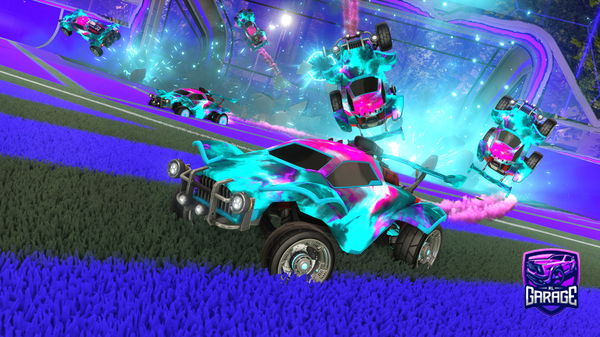 A Rocket League car design from Artoking012