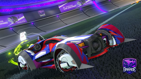 A Rocket League car design from puff1n
