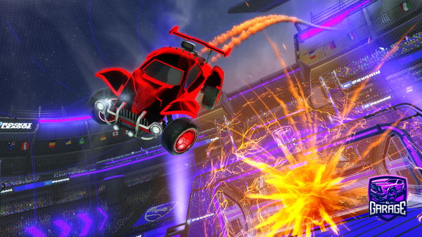 A Rocket League car design from xTR1zE