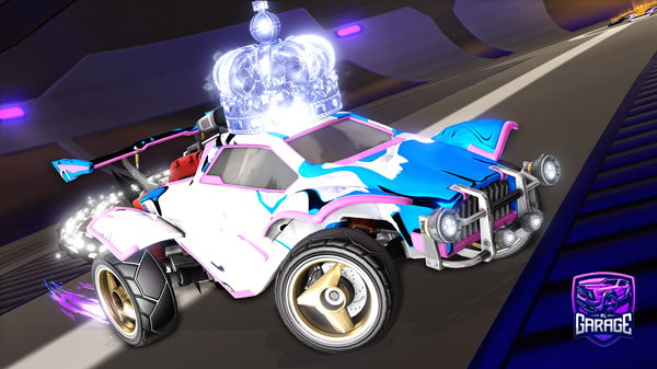 A Rocket League car design from Shooteo2313