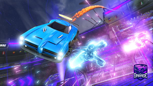 A Rocket League car design from aka-shonsei