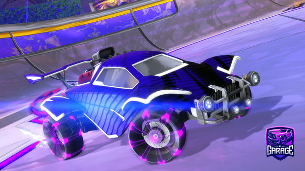A Rocket League car design from NicoV231