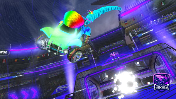 A Rocket League car design from Thegodpenguin