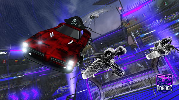 A Rocket League car design from dzecho