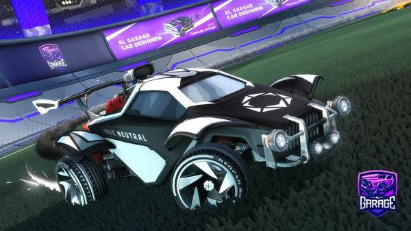 A Rocket League car design from paburo