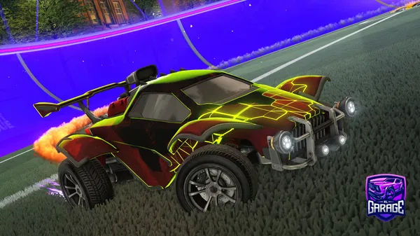 A Rocket League car design from kakao-sxm