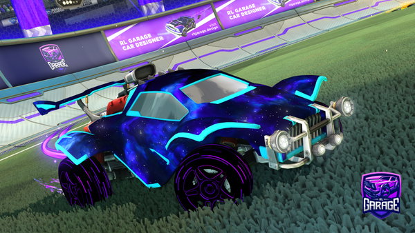 A Rocket League car design from Mystifae