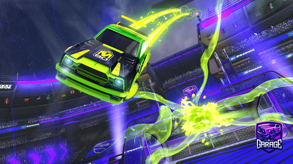 A Rocket League car design from 0ZBolt