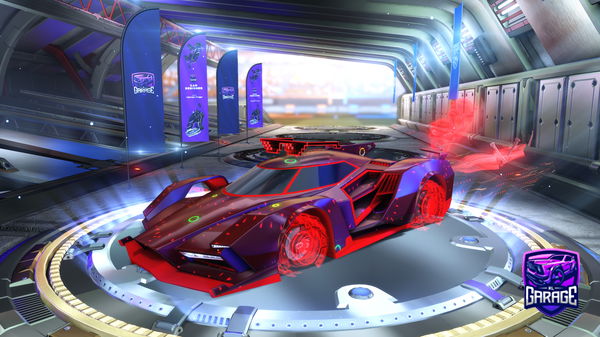 A Rocket League car design from Batfan