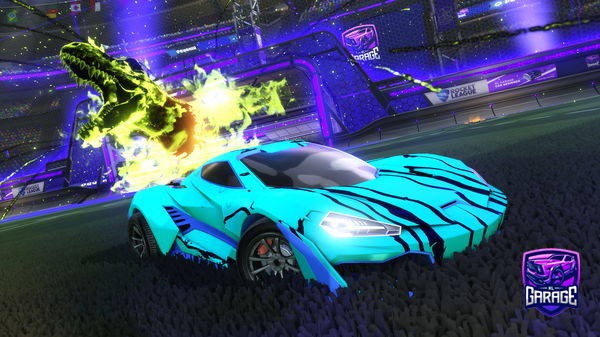 A Rocket League car design from fl3nr