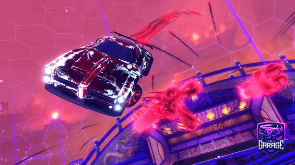 A Rocket League car design from meglabot