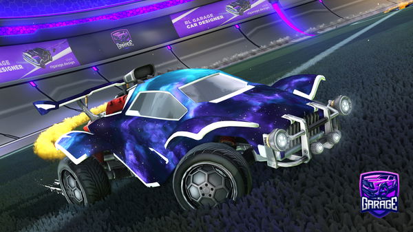 A Rocket League car design from abi-berlin